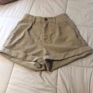 Corduroy Shorts